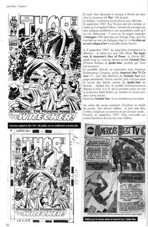  Jack Kirby - Le super-héros de la bande dessinée T2 : 1966 à 1994 (0), comics chez Neofelis éditions de Depelley, Kirby