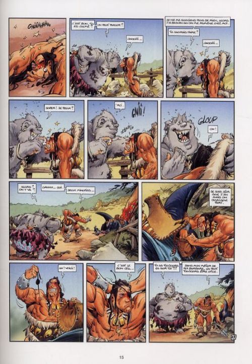  Lanfeust et les mondes de Troy T58 : Trolls de Troy - La guerre des gloutons (0), bd chez Hachette de Arleston, Mourier, Guth