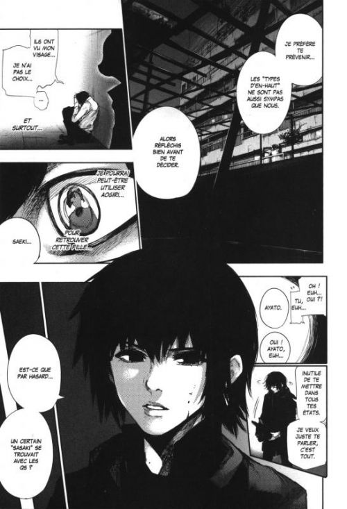  Tokyo ghoul:re T1, manga chez Glénat de Ishida