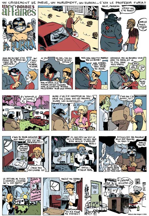  Lucha libre T3 : Les Tikitis (0), comics chez Les Humanoïdes Associés de Vargas, Frissen, Gaubert, Mense, Witko, Tanquerelle, Firoud