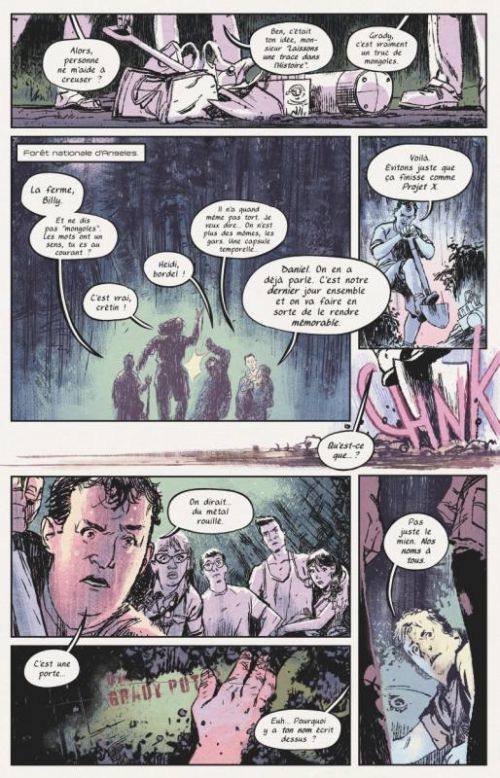 The Bunker T1 : Capsule temporelle (0), comics chez Glénat de Fialkov, Infurnari, Francavilla