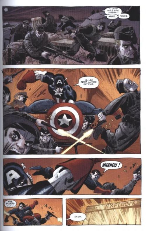 Captain America - Blanc, comics chez Panini Comics de Loeb, Sale, Stewart