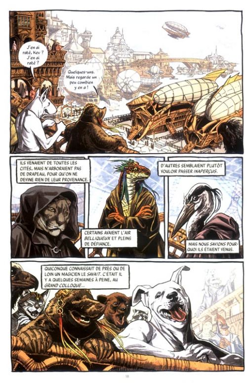 The Autumnlands T1 : De griffes et de crocs (0), comics chez Urban Comics de Busiek, Dewey, Bellaire