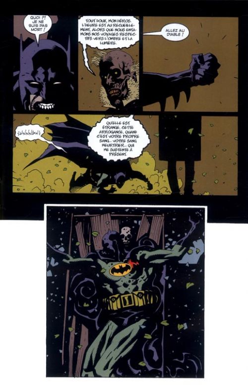 Batman - La malédiction qui s'abattit sur Gotham, comics chez Urban Comics de Mignola, Pace, Raspler, Nixey, Chiarello, Stewart