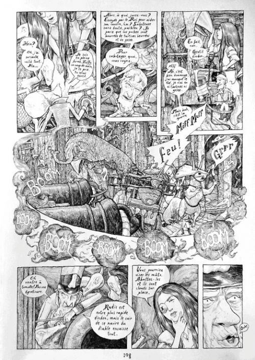 La fille maudite du capitaine pirate T2, comics chez Editions de la Cerise de Bastian