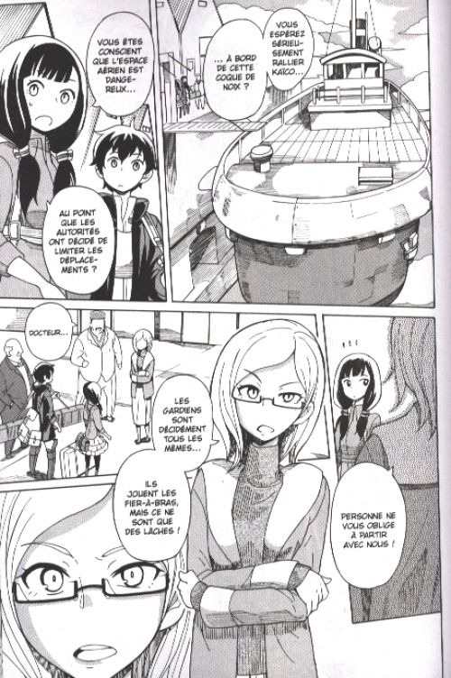  Asebi et les aventuriers du ciel  T1, manga chez Bamboo de Umeki