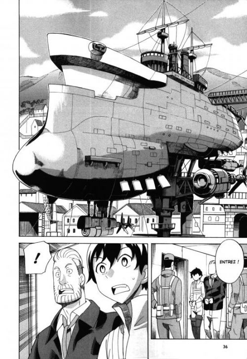  Asebi et les aventuriers du ciel  T3, manga chez Bamboo de Umeki