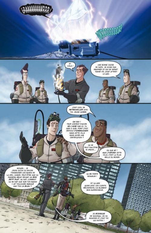  Ghostbusters - SOS Fantômes T4 : Pour quelques protons de plus (0), comics chez Delcourt de Burnham, Jones, Schoening, Delgado