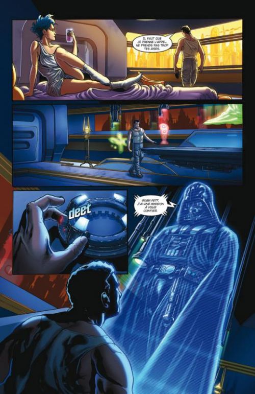  Star Wars - Le Pouvoir de la Force T2, comics chez Delcourt de Blackman, Francia, Silva, Rodriguez