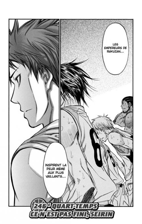  Kuroko’s basket T28, manga chez Kazé manga de  Fujimaki