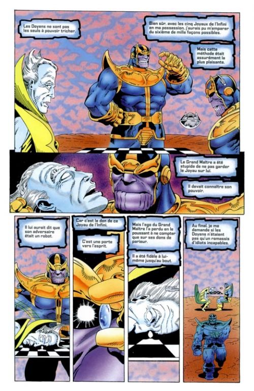 Thanos : La Quête de Thanos (0), comics chez Panini Comics de Starlin, Lim, Vincent