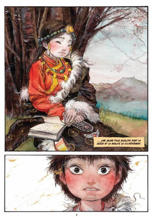 Le sixième Dalaï-Lama  T1, manga chez Les Editions Fei de Qiang, Ze