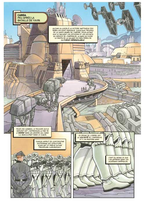  Star Wars - Rébellion T1 : Jusqu'au dernier ! (0), comics chez Delcourt de Welles, Barlow, Blaine, Fabbri