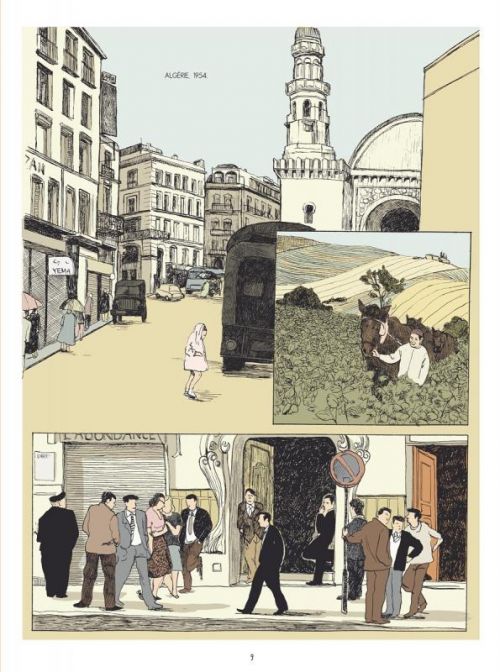 Histoire dessinée de la guerre d'Algérie, bd chez Seuil de Stora, Vassant