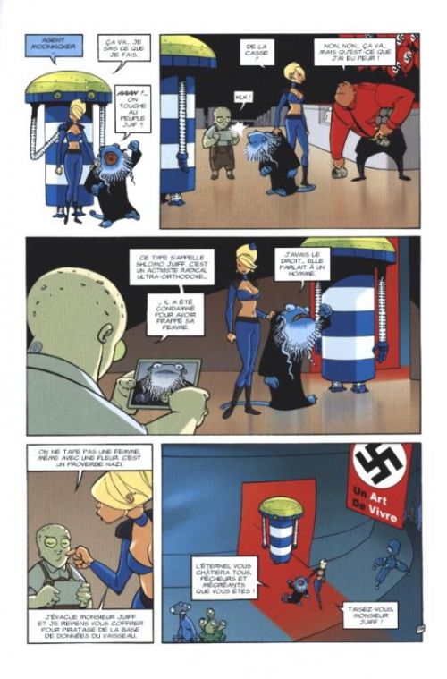  Infinity 8 (comics) T4 : Retour vers le Führer (1/3) (0), comics chez Rue de Sèvres de Trondheim, Vatine
