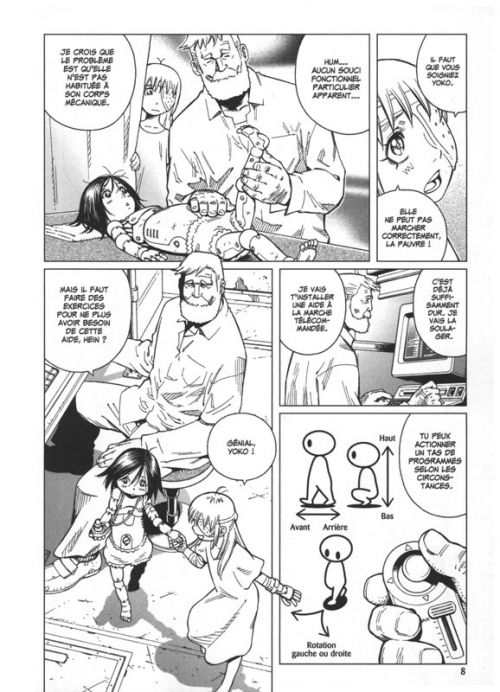  Gunnm Mars chronicle T1, manga chez Glénat de Kishiro
