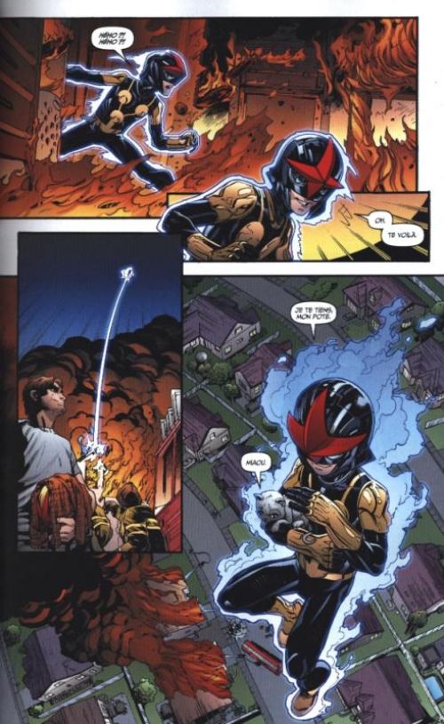  Marvel Universe T5 : Nova - La flamme vacille (0), comics chez Panini Comics de Ryan, Smith, Curiel, Mossa, Ramos