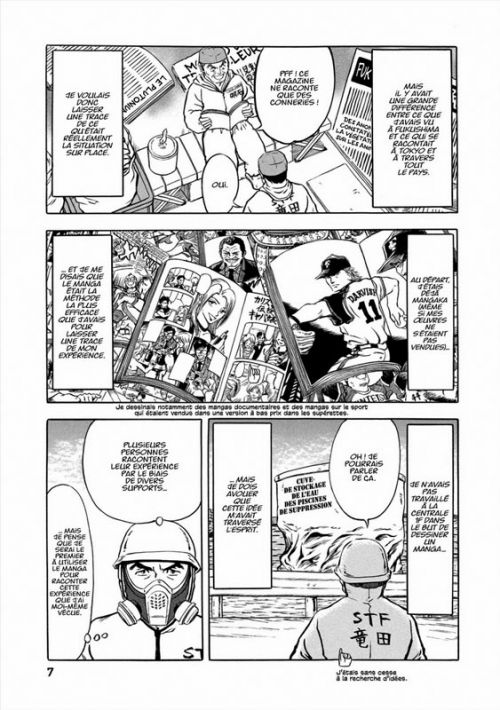  Au cœur de Fukushima  T3, manga chez Kana de Tatsuta