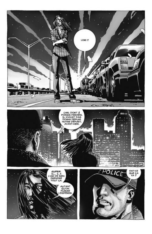  Walking Dead T1, comics chez Delcourt de Kirkman, Moore, Adlard, Rathburn