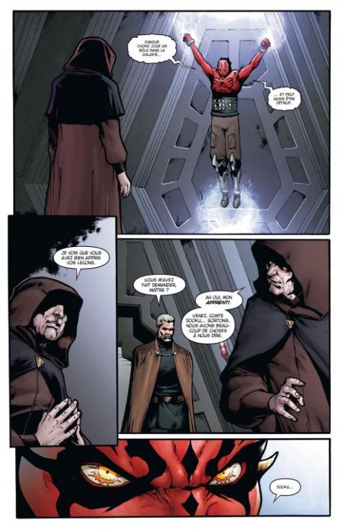  Star Wars - Le côté obscur T15 : Dark Maul - Le fils de Dathomir (0), comics chez Delcourt de Barlow, Frigeri, Dzioba, Scalf
