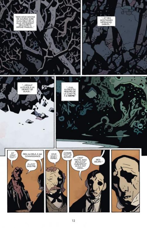  Hellboy en Enfer T2 : La carte de la mort (0), comics chez Delcourt de Mignola, Stewart