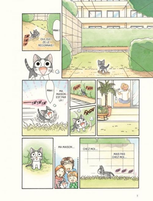  Chi - une vie de chat (format BD) T10, bd chez Glénat de Konami