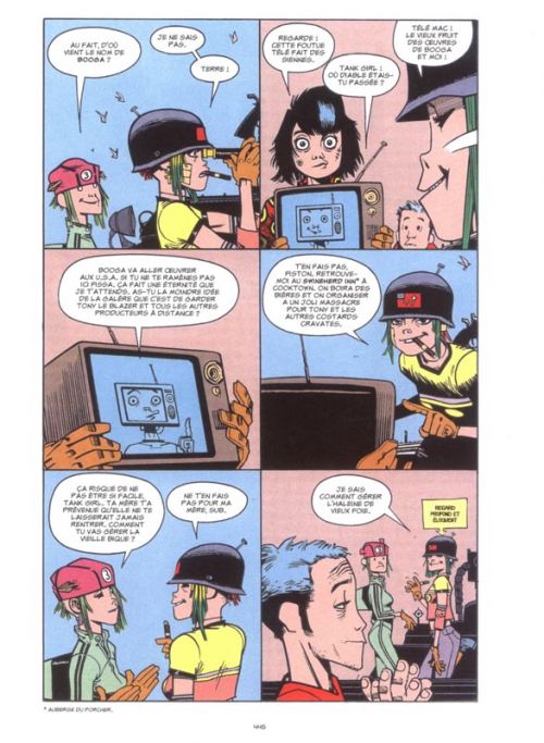 Tank Girl, comics chez Ankama de Milligan, Martin, Bond, Hewlett