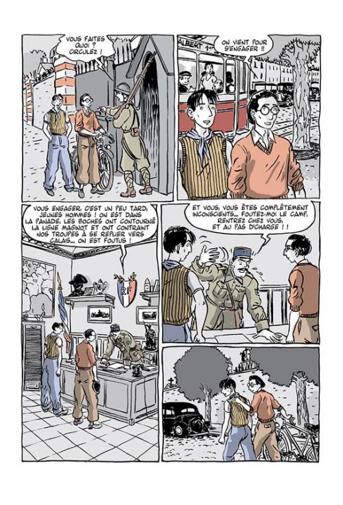 Mémoires d'un ouvrier : Avant-guerre et sous l'occupation (0), bd chez La boîte à bulles de Loth