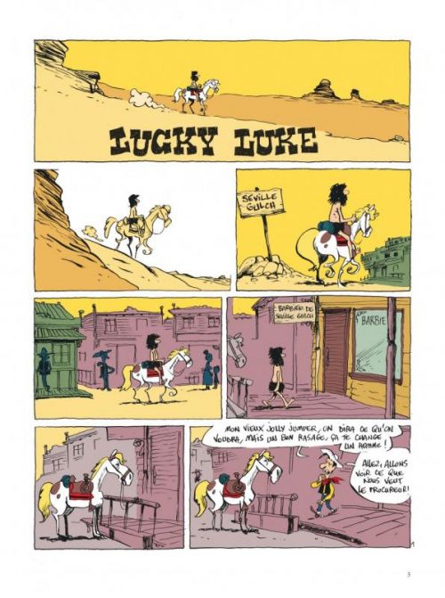  Lucky Luke par... T1 : Bouzard : Jolly Jumper ne répond plus (0), bd chez Dargaud de Bouzard, Ory