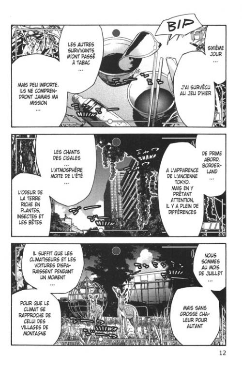  Alice in borderland T15, manga chez Delcourt de Haro