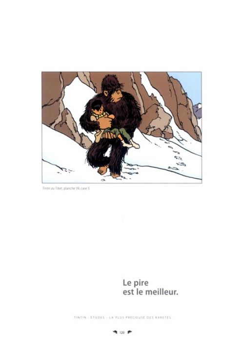Hergé mon ami, bd chez Moulinsart de Serres, Hergé