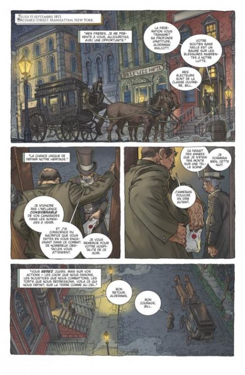 Bowery Boys : Nos pères (0), comics chez Glénat de Levine, McKee, Bertram, Avilés