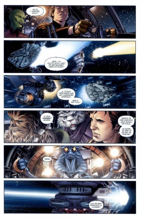 Han Solo : La course du Vide du Dragon (0), comics chez Panini Comics de Liu, Brooks, Milla, Oback, Bermejo