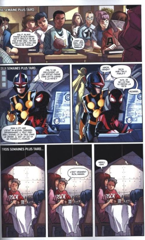  Marvel Universe T7 : Nova - Retour de flamme (0), comics chez Panini Comics de Ryan, Smith, Silva, Mossa, Ramos