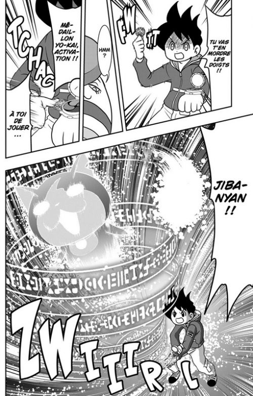  Yo-kai watch  T4, manga chez Kazé manga de Konishi, Level-5