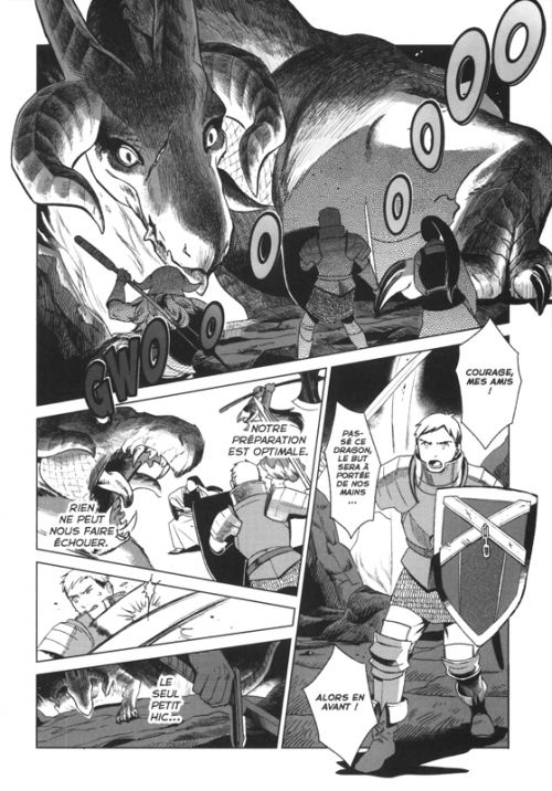  Gloutons & dragons T1, manga chez Casterman de Kui