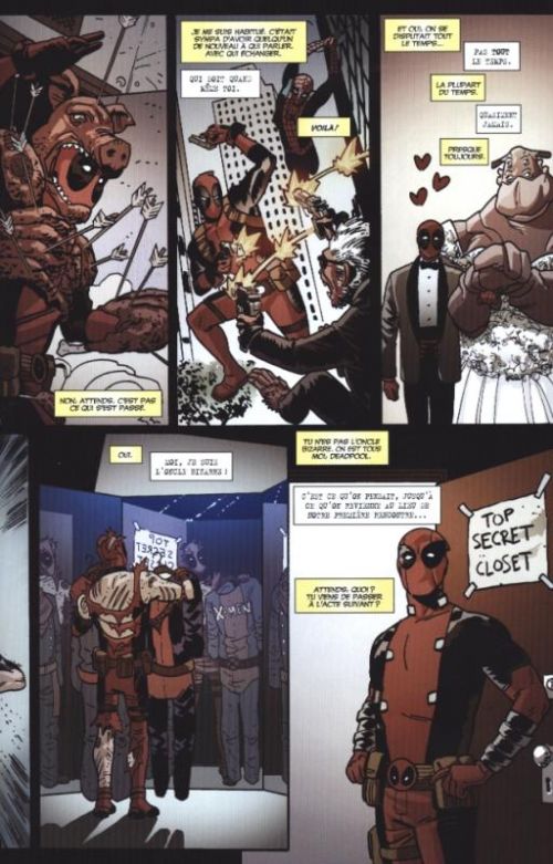 Deadpool (2013) : On n'est pas des bêtes (0), comics chez Panini Comics de Duggan, Giovannetti, Acker, Scheer, Blacker, Shaner, Espin, Kolins, Gandini, Nakayama
