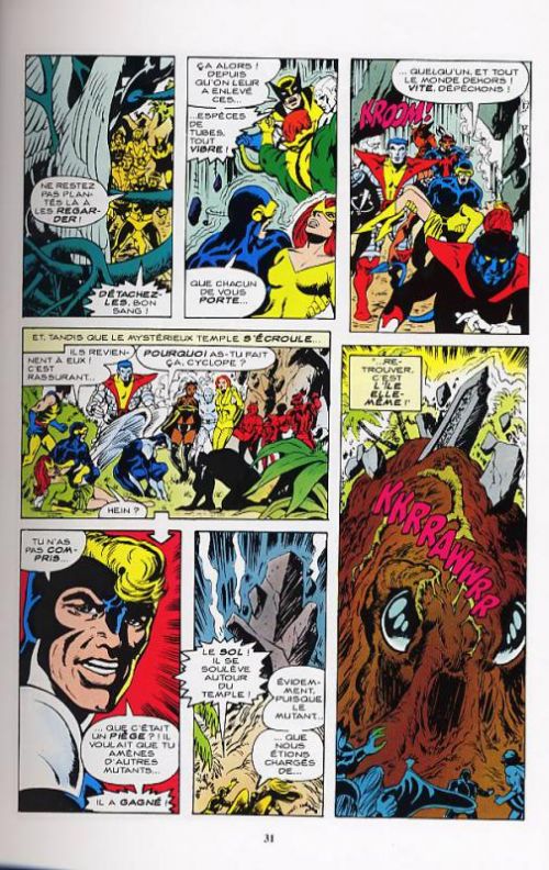  X-Men - L'intégrale T9 : 1975-1976 (0), comics chez Panini Comics de Wein, Claremont, Cockrum, Mantlo, Buccellato, Rachelson, Roussos, Cohen, Stein, Goldberg, Rockwitz, Wein
