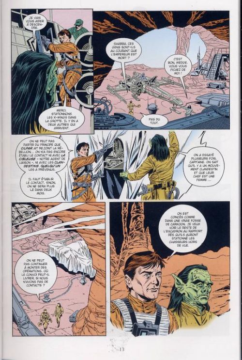  Star Wars - X-Wing Rogue Squadron T3 : Opposition rebelle (0), comics chez Delcourt de Stackpole, Baron, Nunis, David