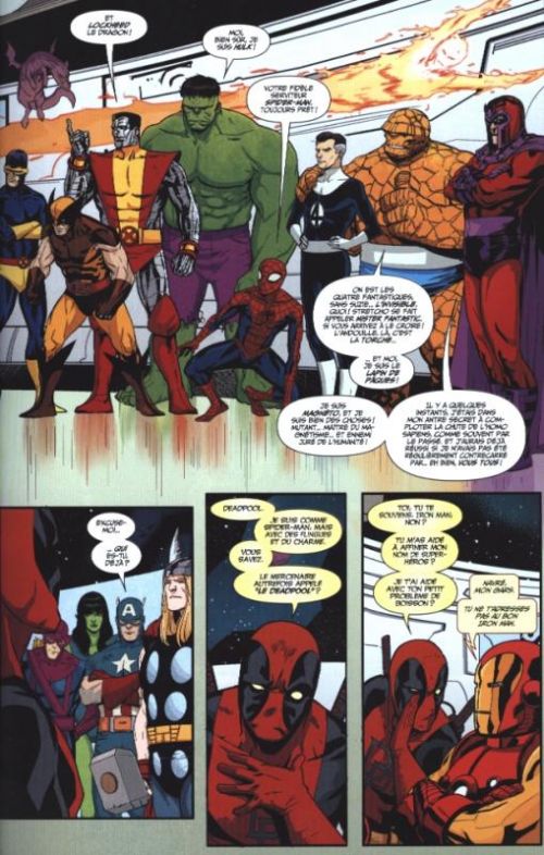Deadpool - Guerres très très secrètes, comics chez Panini Comics de Bunn, Lolli, Buffagni, Camagni, Redmond, Gandini, Bianchi