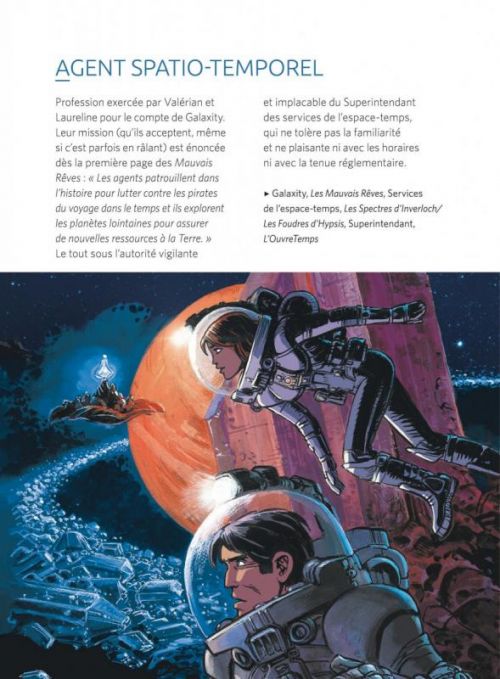 Valerian : Le guide des mille planètes (0), bd chez Dargaud de Christin, Quillien, Mézières