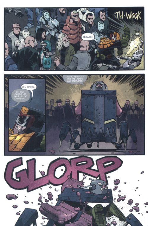  Judge Dredd T2, comics chez Réflexions de Swierczynski, Daniel, O'Grady