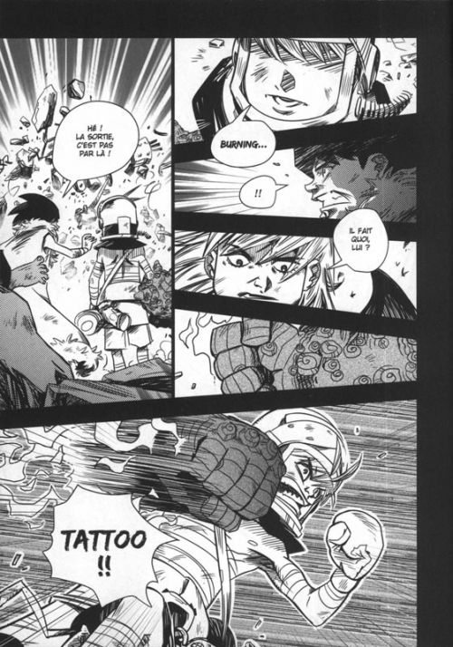  Burning Tattoo T2, manga chez Ankama de Nhieu