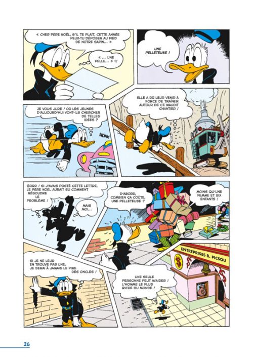 La Dynastie Donald Duck T24 : La lettre du Père Noël et autres histoire (0), comics chez Glénat de Barks