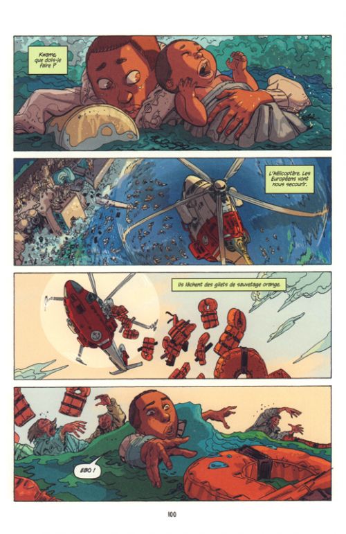 Migrant, comics chez Hachette de Colfer, Donkin, Rigano