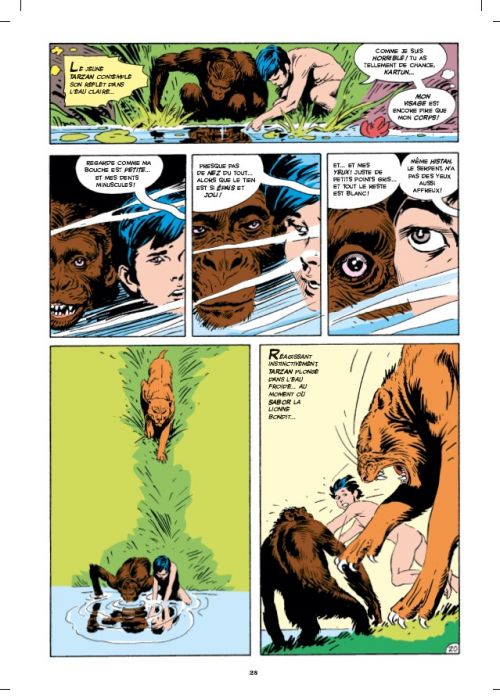  Tarzan - intégrale Joe Kubert T1, comics chez Delirium de Kubert