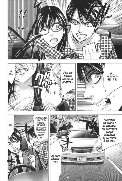  Perfect crime T4, manga chez Delcourt Tonkam de Kanzaki