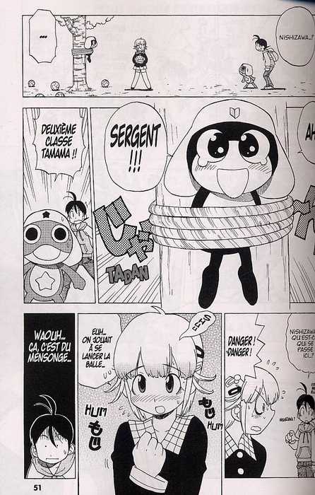  Keroro T1, manga chez Kana de Yoshizaki
