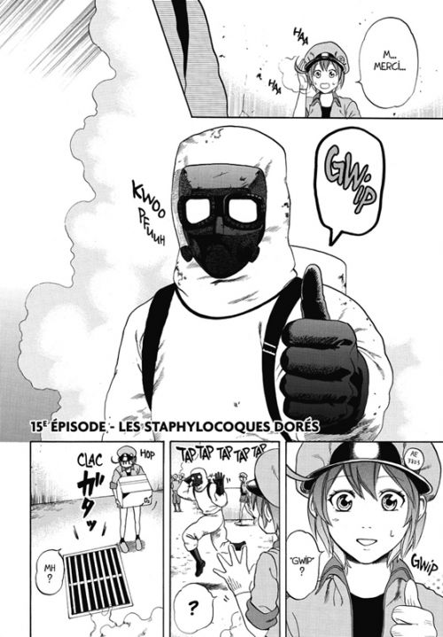 Les brigades immunitaires T4, manga chez Pika de Akane