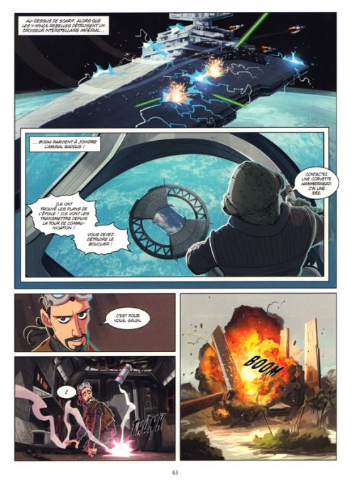 Star Wars Rogue One, comics chez Delcourt de Ferrari, Parisi, Chimisso, Piana